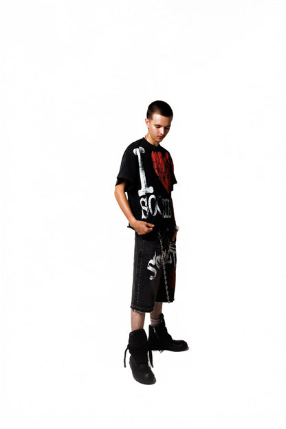 I LOVE SOCIETY tees (black)