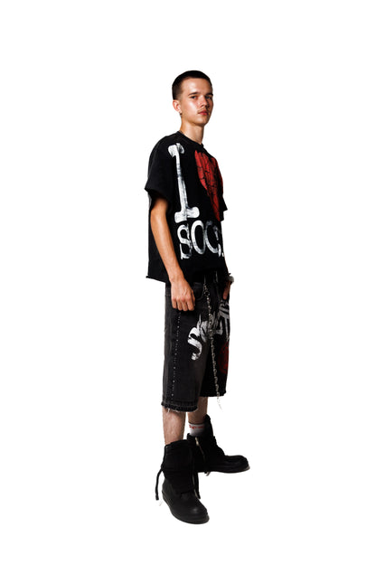I LOVE SOCIETY tees (black)